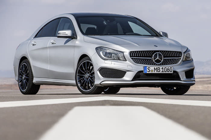 Mercedes CLA compact saloon photo gallery